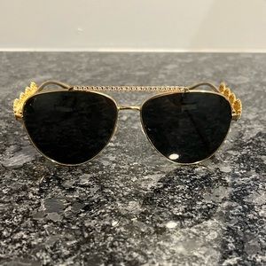 Versace aviator sunglasses
